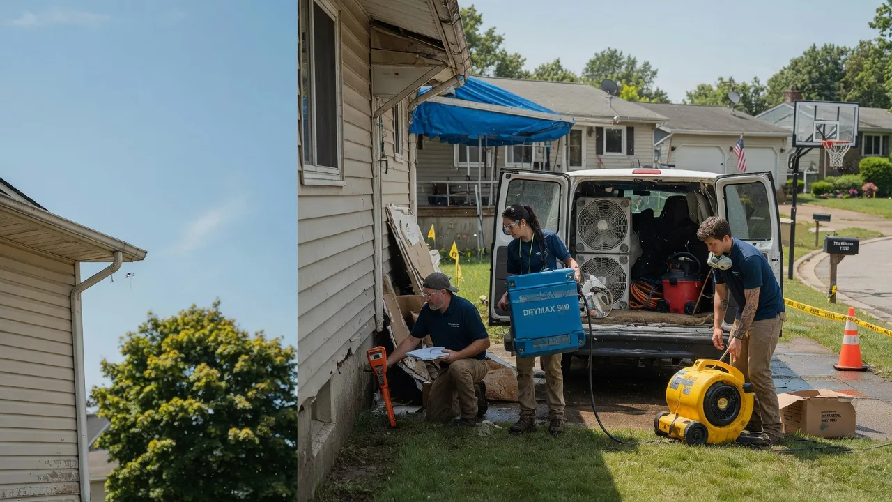 Ceiling Leak Cleanup in Mass City, MI near me