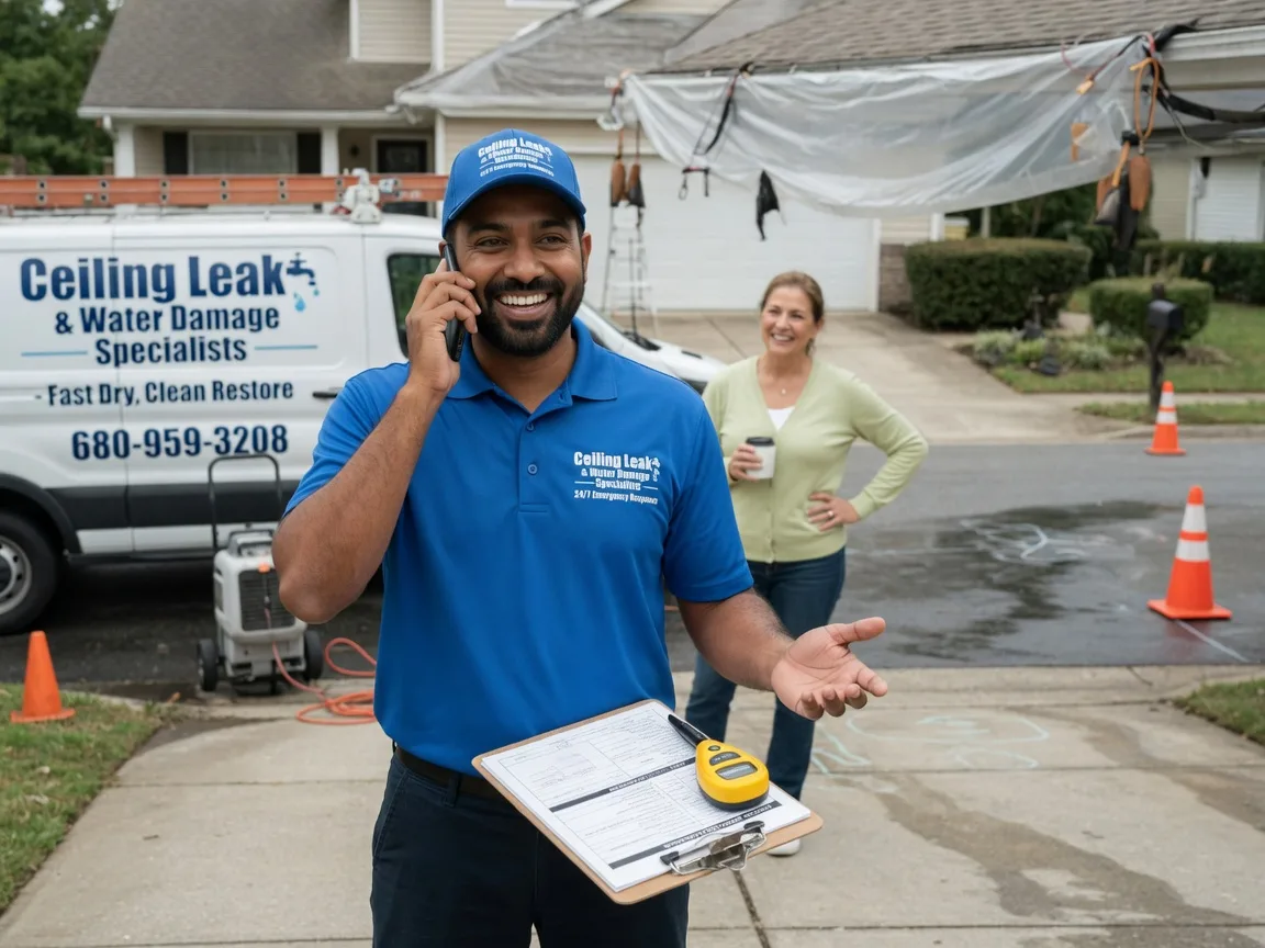 Ceiling Leak Cleanup Mass City, MI FAQs